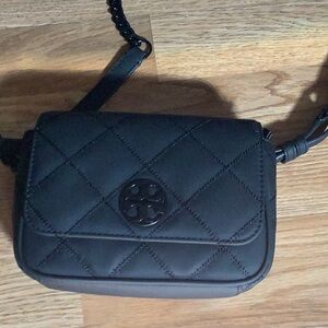 Tory Burch Black Matte Belt Bag